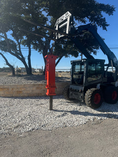 The "BIG RED" Post Driver Slung-Mount