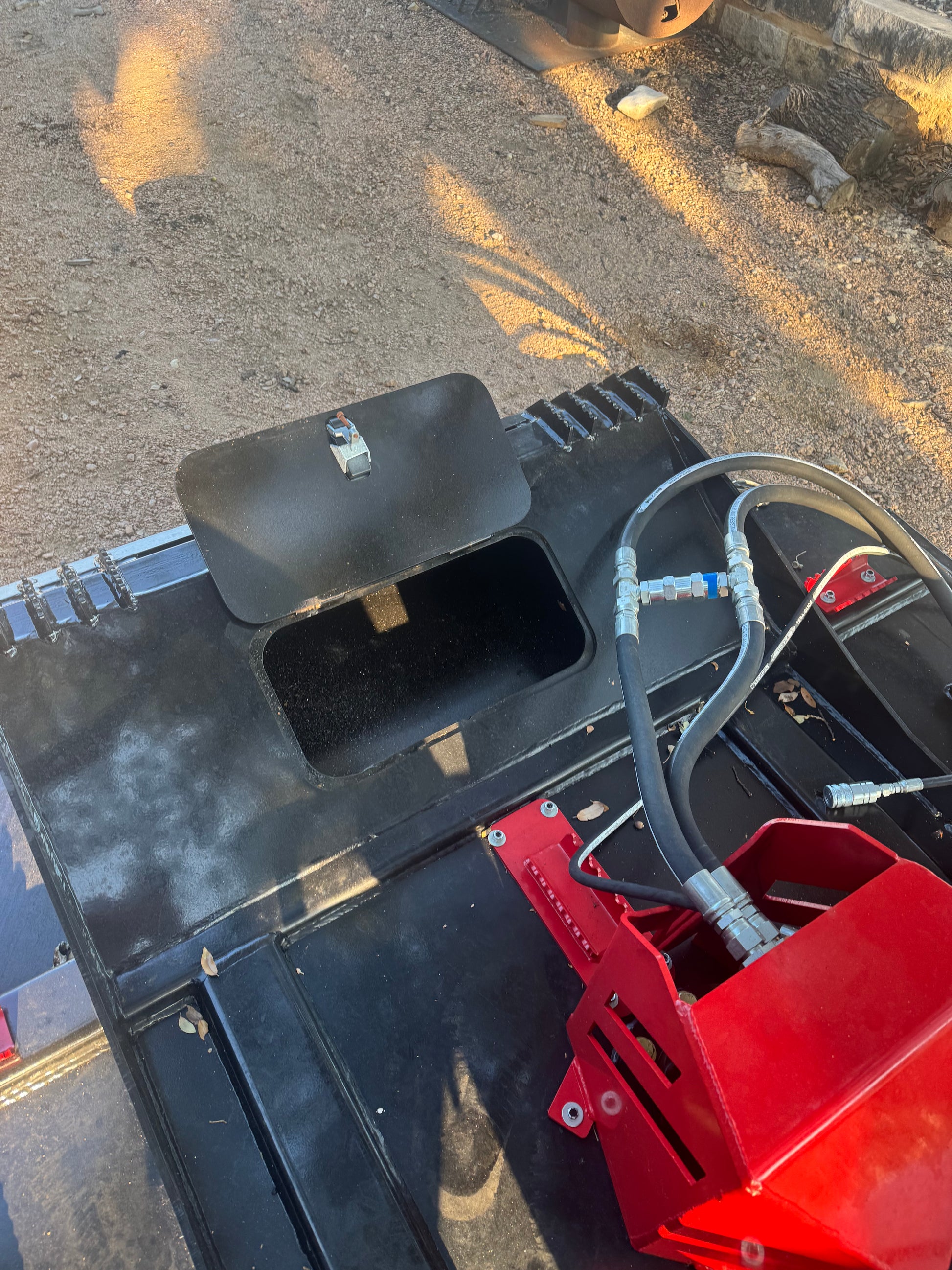 The Landlord 78" High-Flow Brush Cutter Skid Steer Attachment
