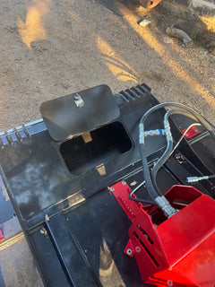 The Landlord 78" High-Flow Brush Cutter Skid Steer Attachment