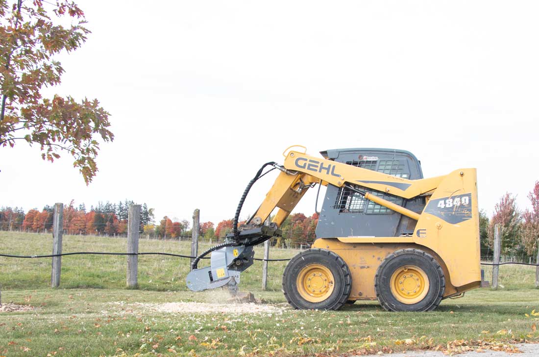 Baumalight Stump Grinders for Skid Steers