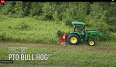 Fecon 3-Point PTO Bull Hog Driven Mulchers