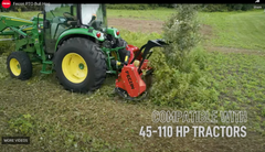 Fecon 3-Point PTO Bull Hog Driven Mulchers