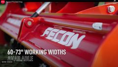 Fecon 3-Point PTO Bull Hog Driven Mulchers