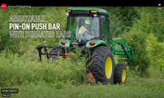 Fecon 3-Point PTO Bull Hog Driven Mulchers