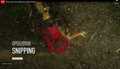 Fecon FDX Excavator Disc Mulcher