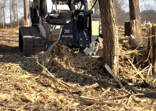 Fecon Stumper Stump Grinder