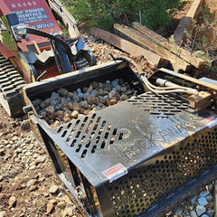 Ideal MINI Rock Away Landscape Bucket With Screening Bucket Upgrade