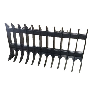 IDT Pusher Root Rake Skid Steer Attachment